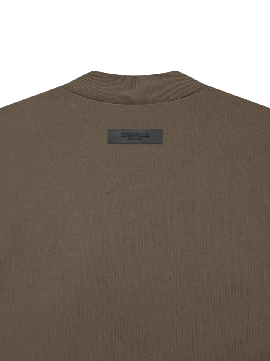Ls Tee Dress Wood