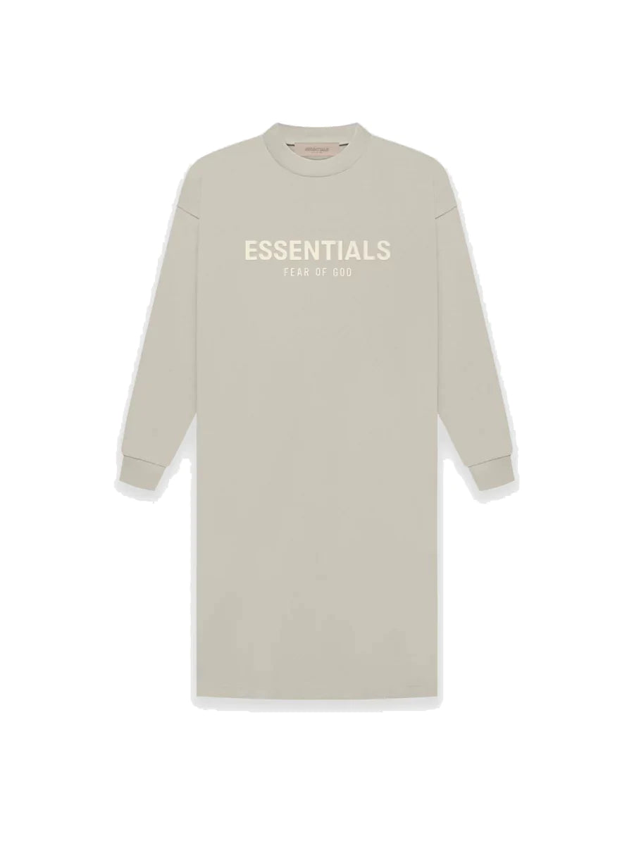 Ls Tee Dress Smoke