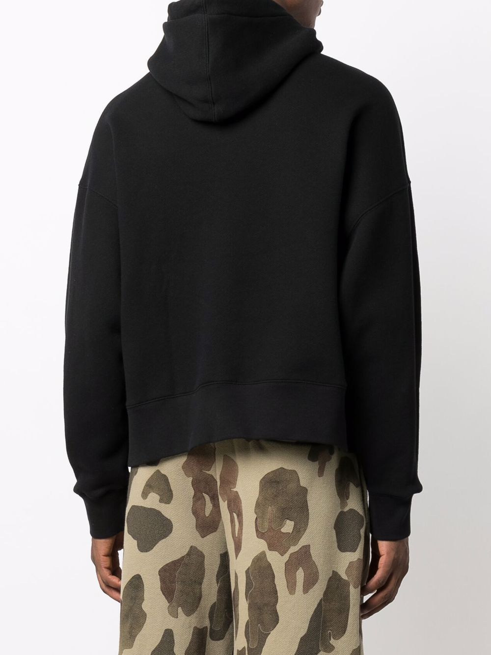 Seasonal Logo Black Orange Hoodie