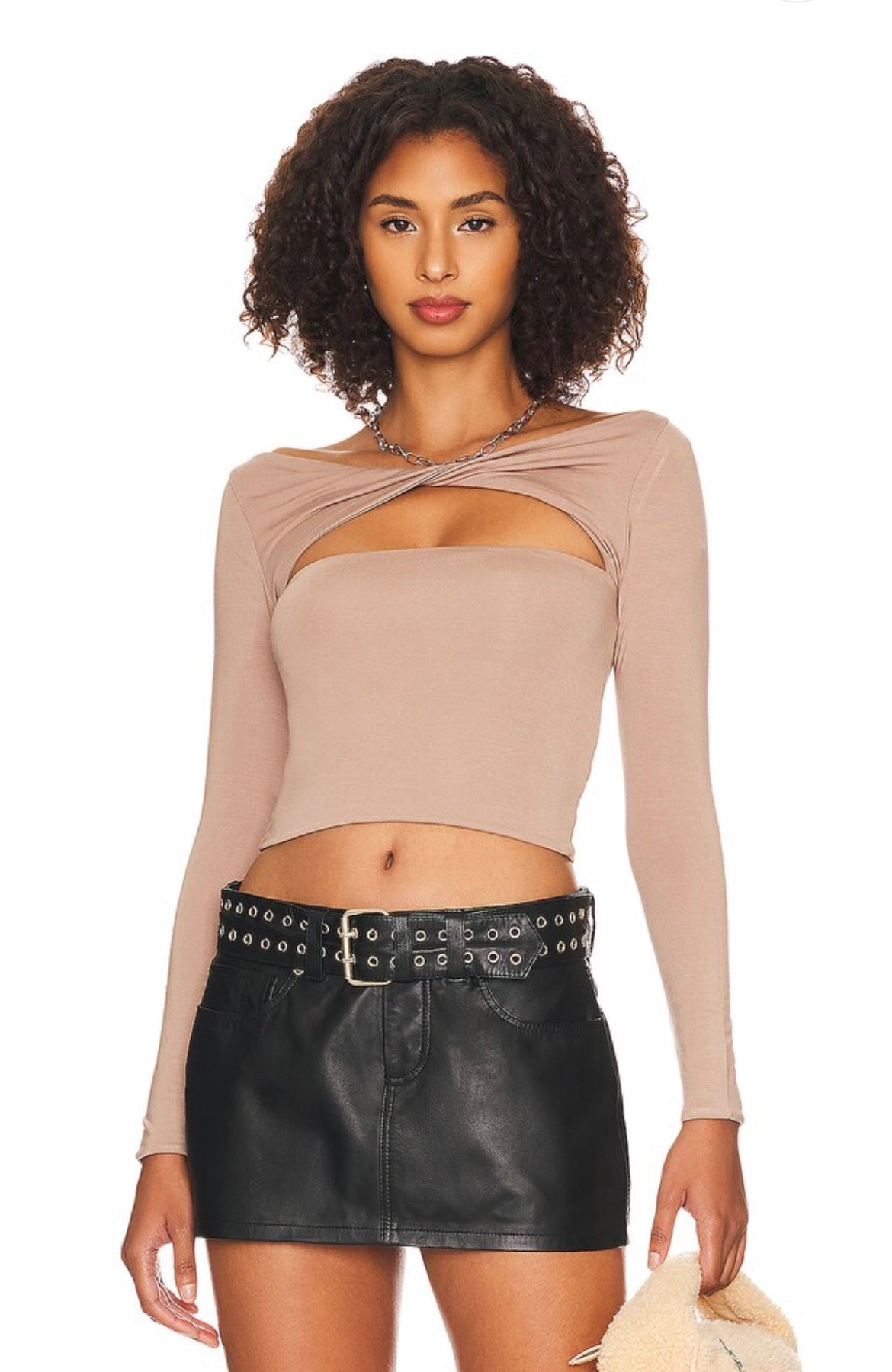 Beige Ellis Top