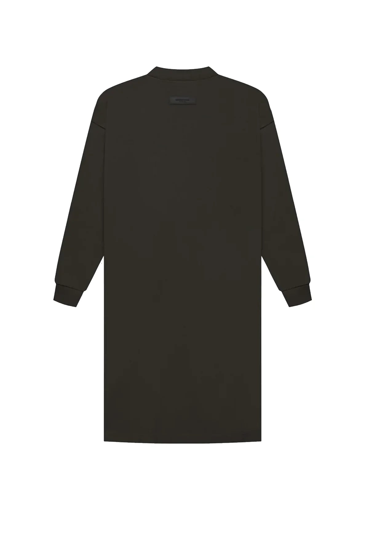 Ls Tee Dress Off Black