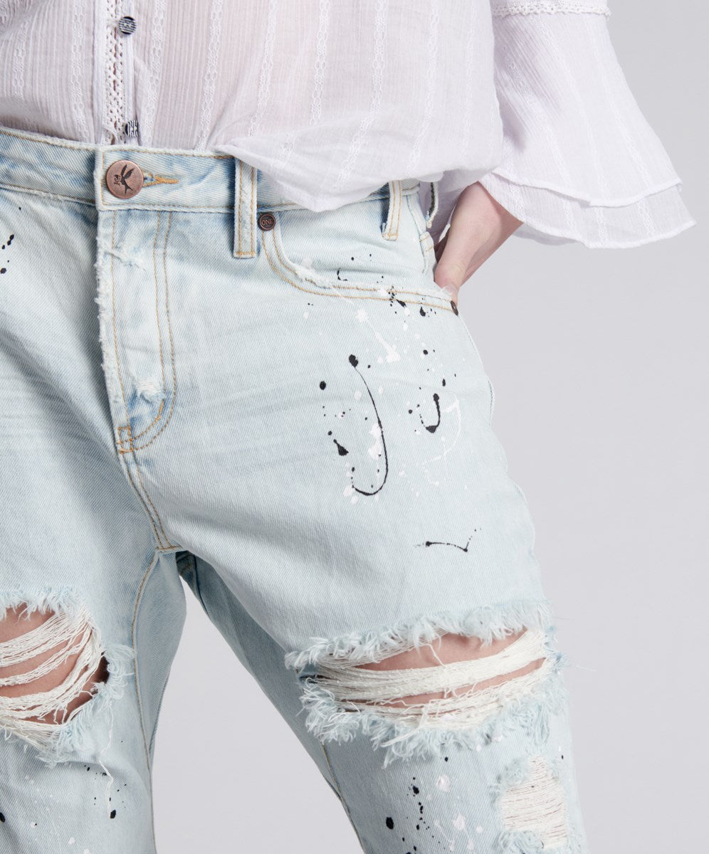 Painted Saints Florence Jeans