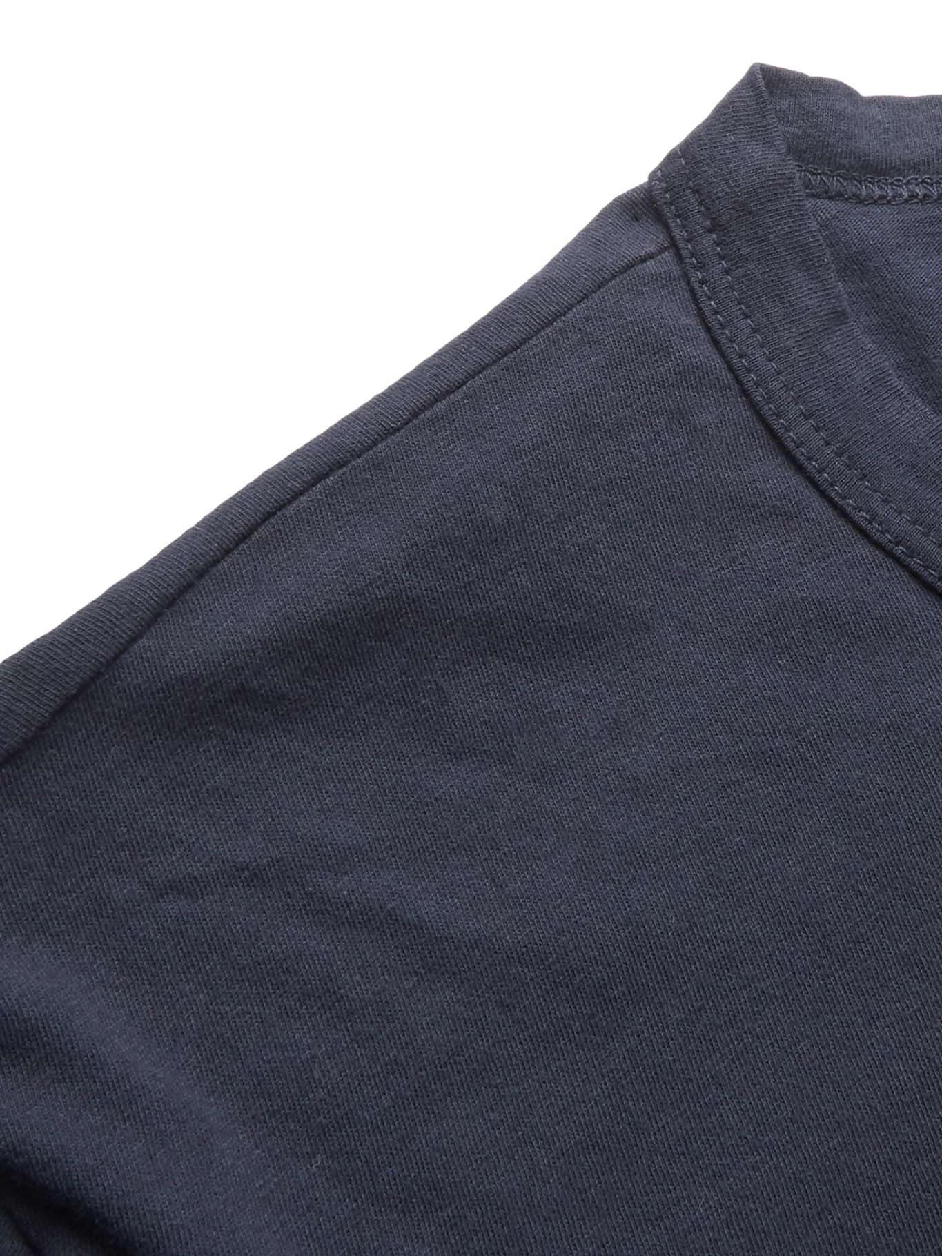 Cotton Jersey Blue T-Shirt