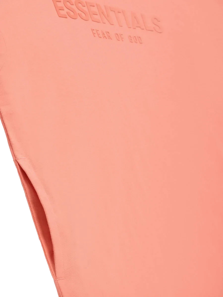 Ls Tee Dress Coral