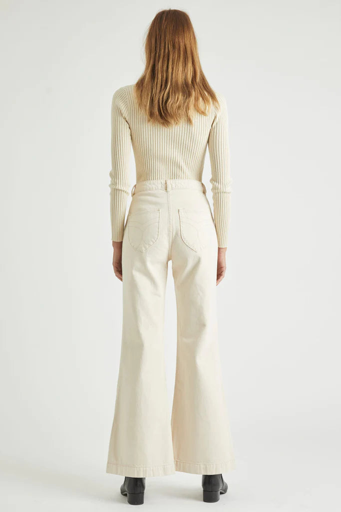 Natural east coast flare jeans