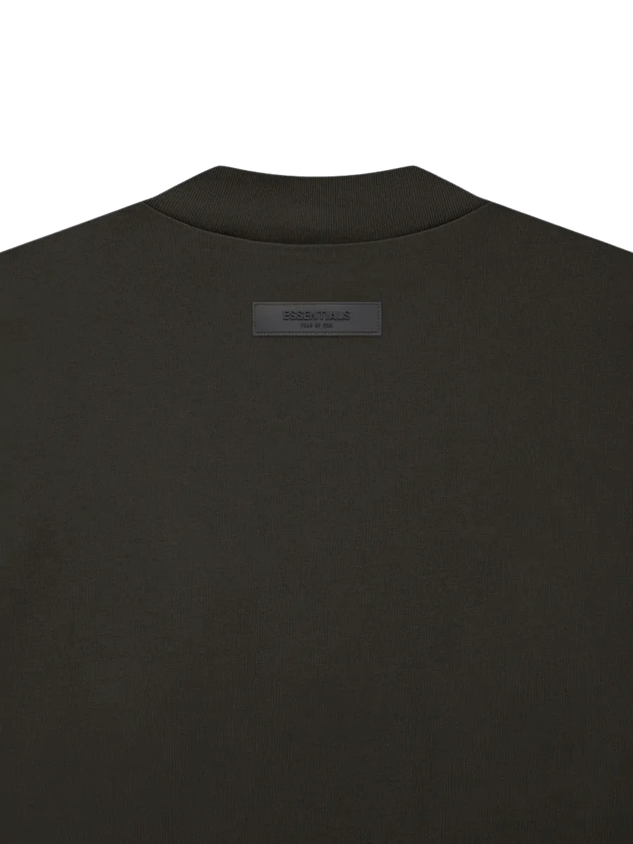 Ls Tee Dress Off Black