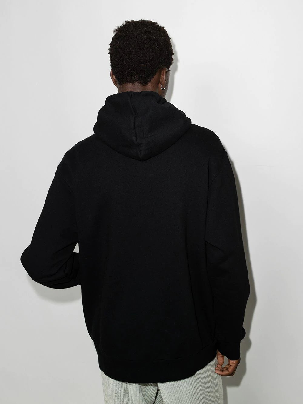 Moritz Heart Sprayed Black Blue Hoodie