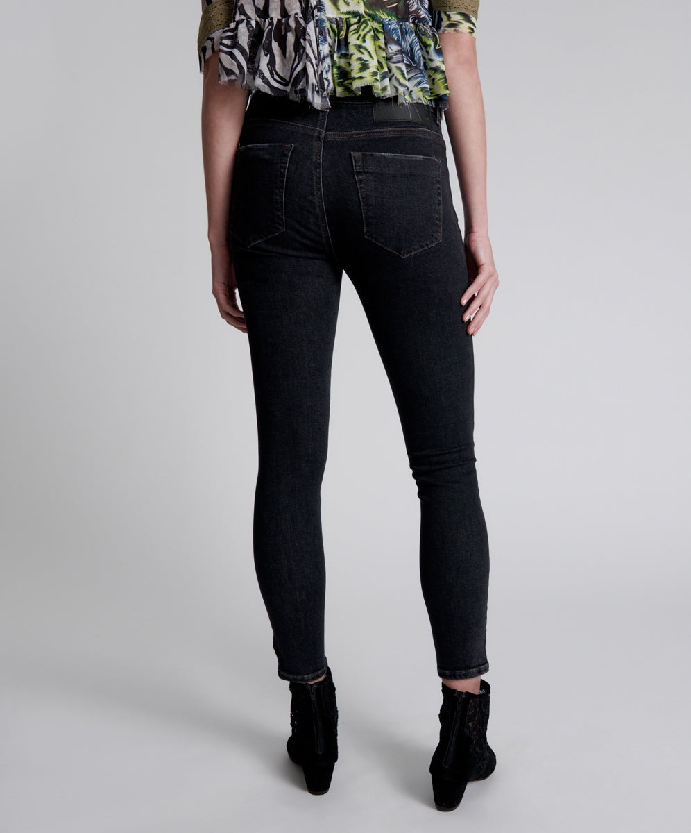 Worn Black Freebirds Ii High Waist Jeans
