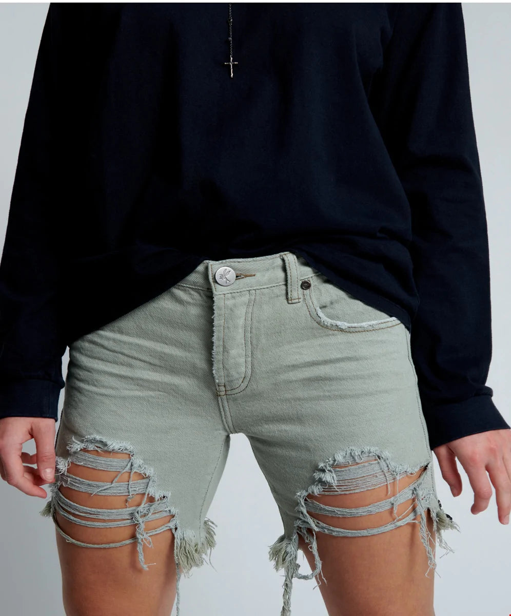 Fade Khaki Stevies Shorts