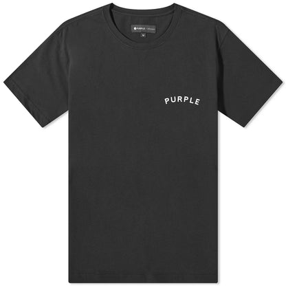 Textured Jersey Tee - Black