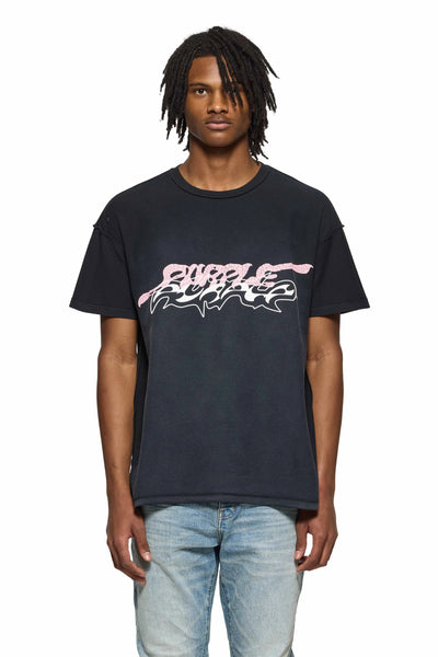 Textured Inside Out Double Trouble Tee