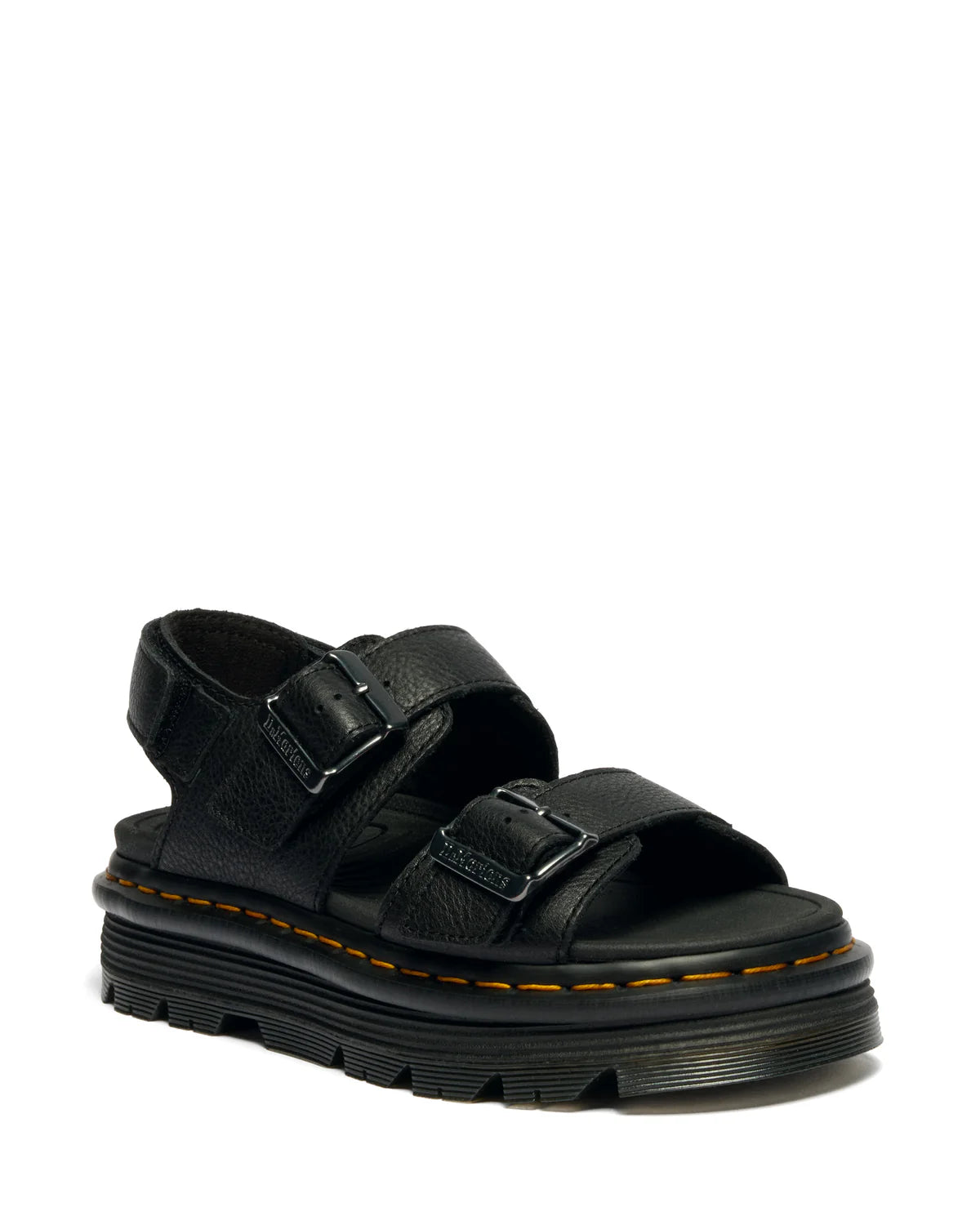 DR. MARTENS ZEBZAG SANDAL BLACK סנדלי ד"ר מרטינס לנשים