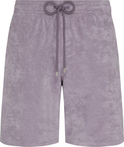 Men Terry Bermuda Shorts Solid