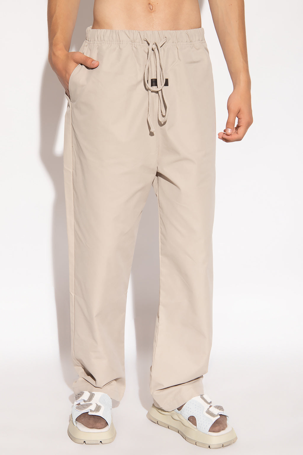 relaxed trouser - egg shell