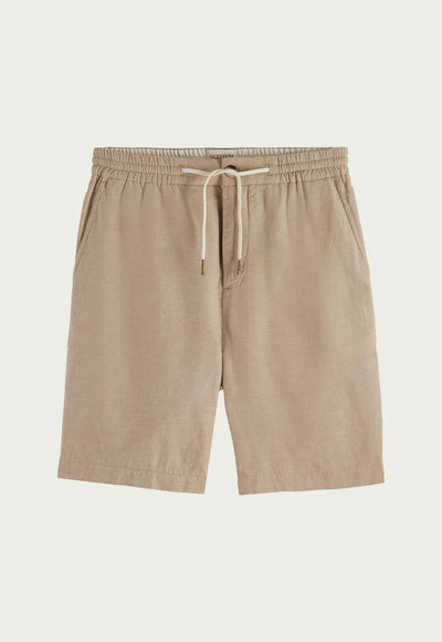 Fave- Cotton/Linen Twill Bermuda
