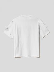 T-shirt in Jersey con stampa- blanco