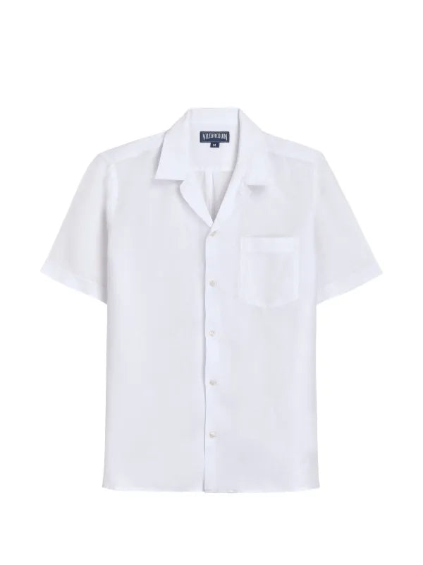 Vilebrequin linen bowling shirt