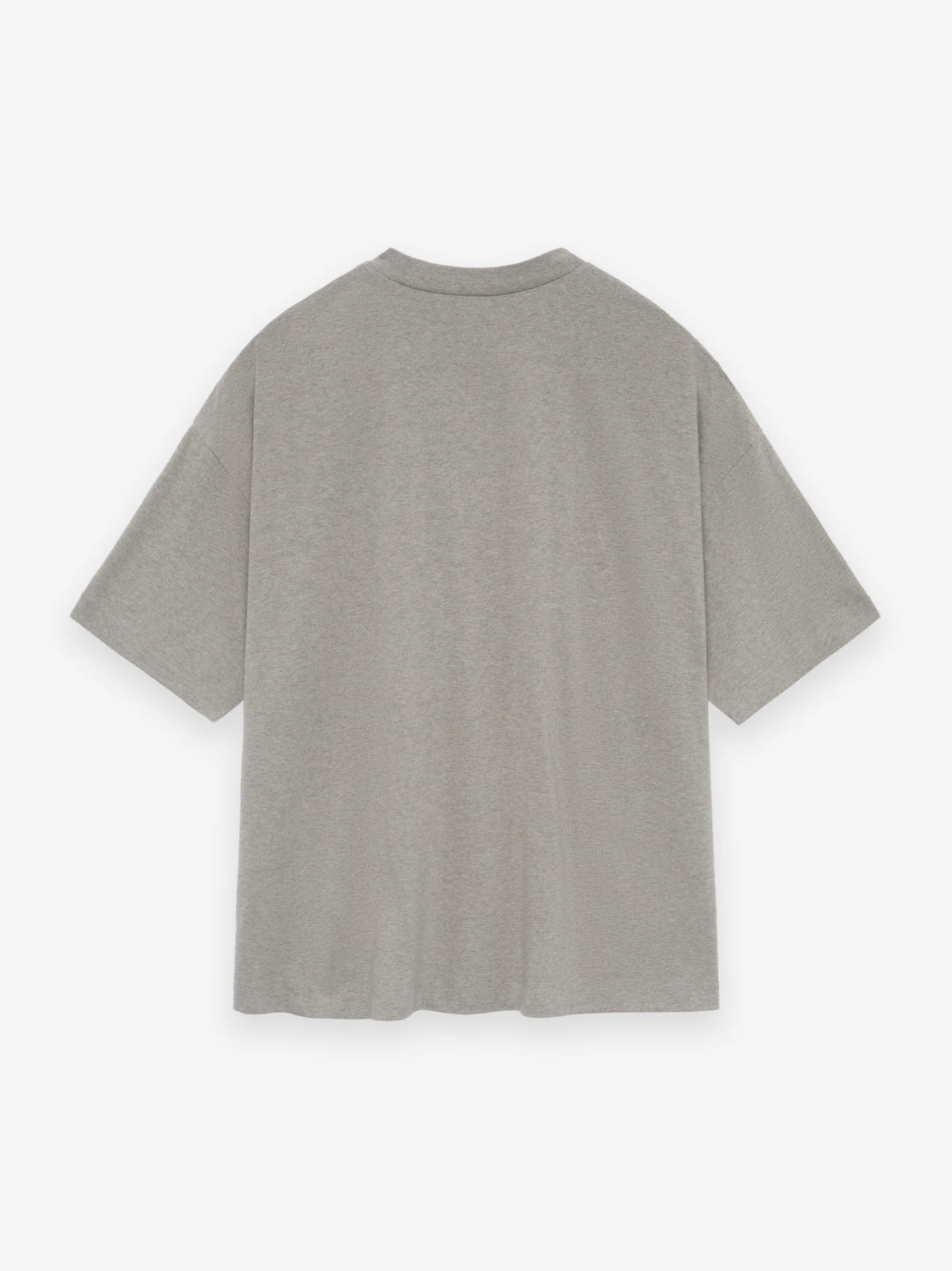 ESSENTIALS S/S TEE HEATHER GREY