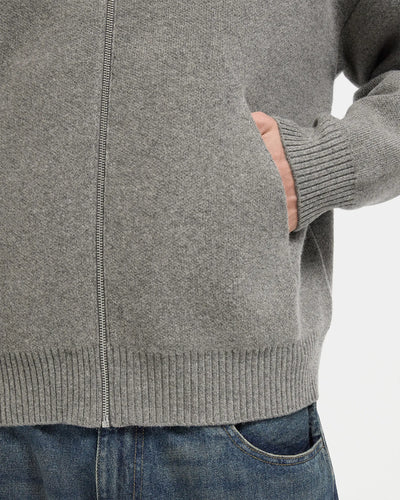 CORE ZIP-UP SWEATER