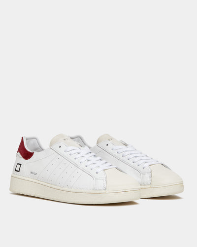 Base Calf White-Bordeaux