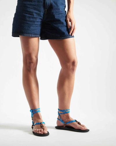 Flo twin - brown/skyblue