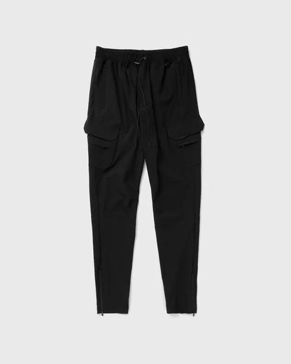 247 zip pant black