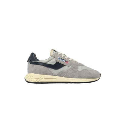 REELWIND LOW SNEAKERS IN GRAY AND SPACE NYLON AND SUEDE