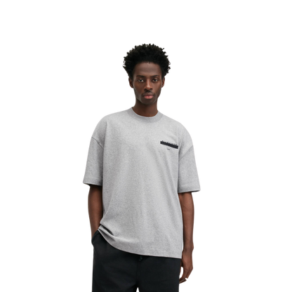 Redact Oversized Embroidered Logo T-Shirt