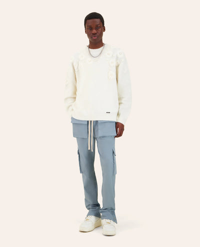 Cargo front pocket- light Blue