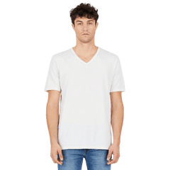 M Classic V Neck - White