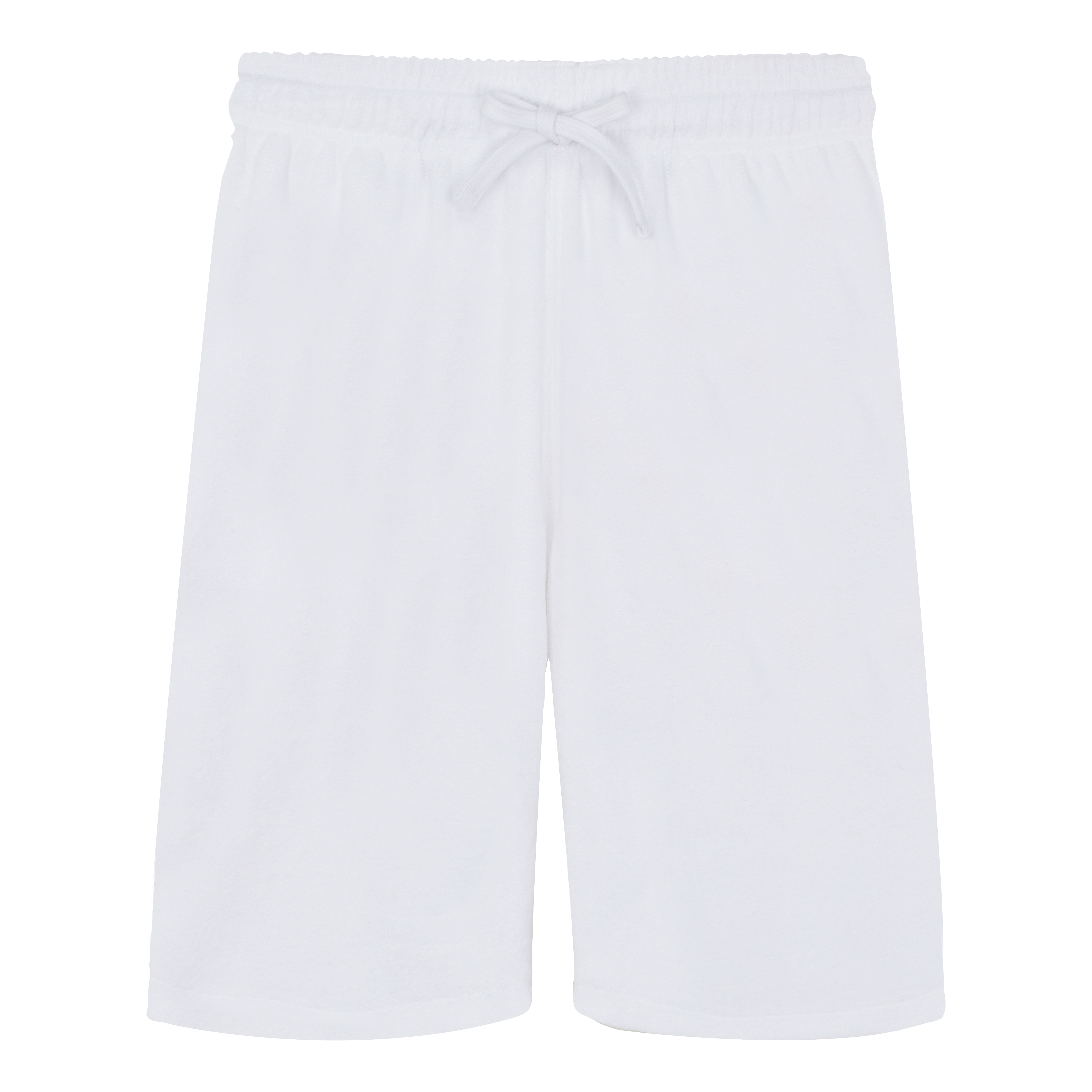 BERMUDA SHORT EN ÉPONGE HOMME white