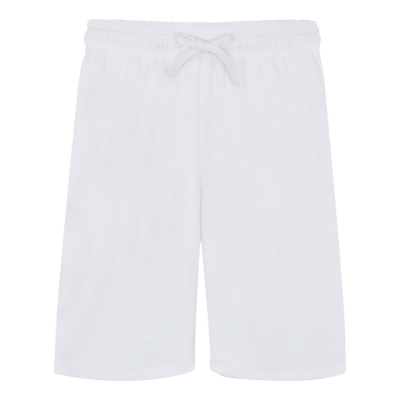 Bermuda Short En Éponge Homme White