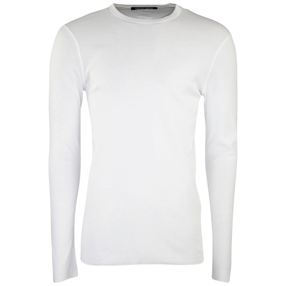 Male Long Sleeve White