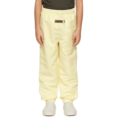 Nylon Track Pants - Canary