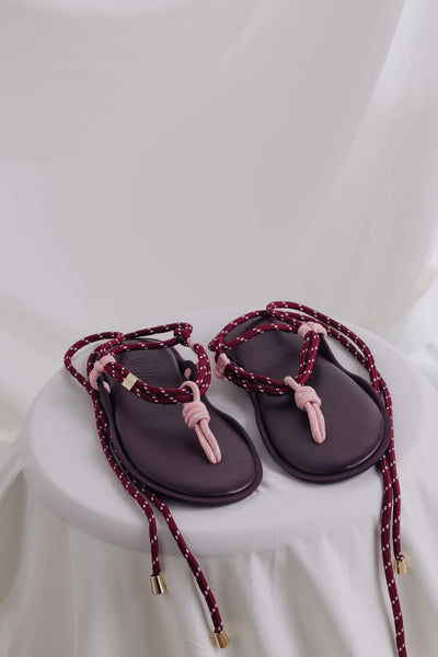 F L Ò / T W I N - Bordeaux/Silver PInk