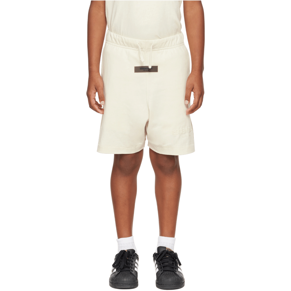 Kids Jersey Sweatshort - Egg Shell