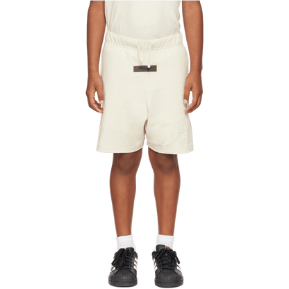 Kids Jersey Sweatshort - Egg Shell