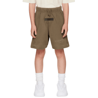 Kids Jersey Shorts - Wood