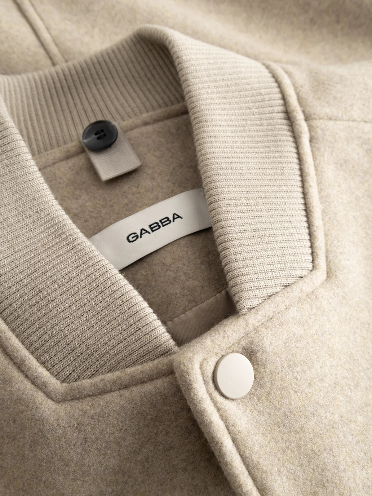 GABmatheo Plain Bomber Jacket