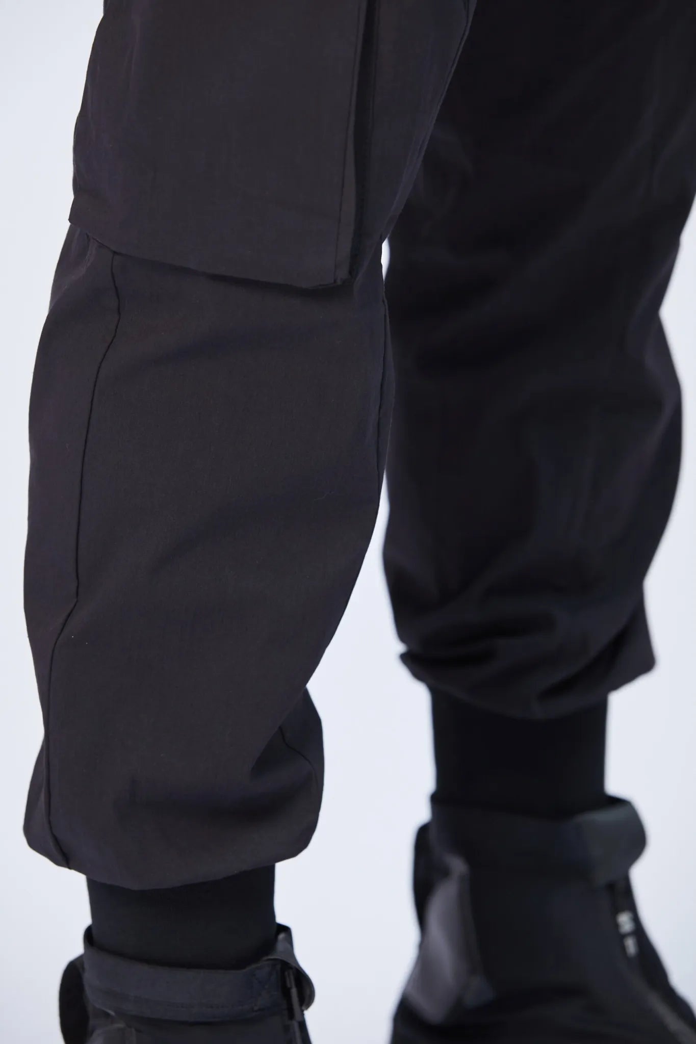 Pocket trousers - black