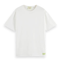 Raw Edge T-Shirt - white