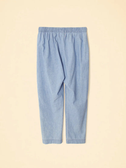 Draper pant - dusty blue