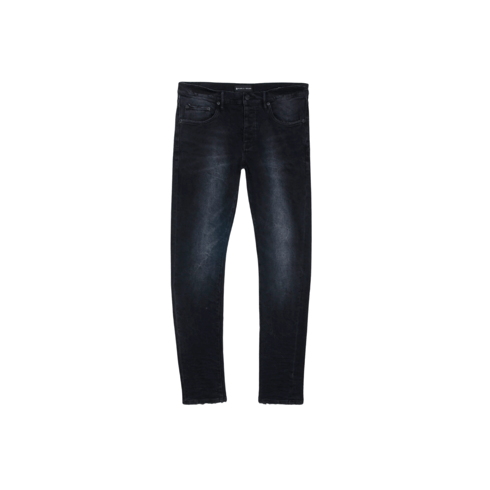 Low Rise Skinny Jeans - Washed Black