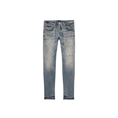 Low Rise Skinny Jean Mis Indigo Crinkled