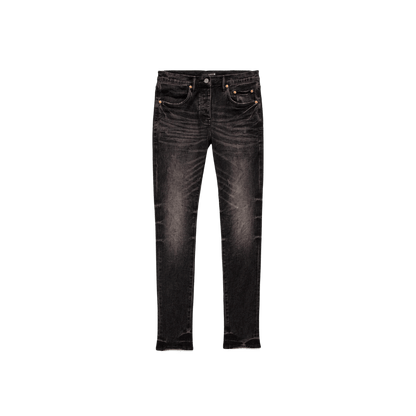 Low Rise Skinny Jean Washed Aged Black