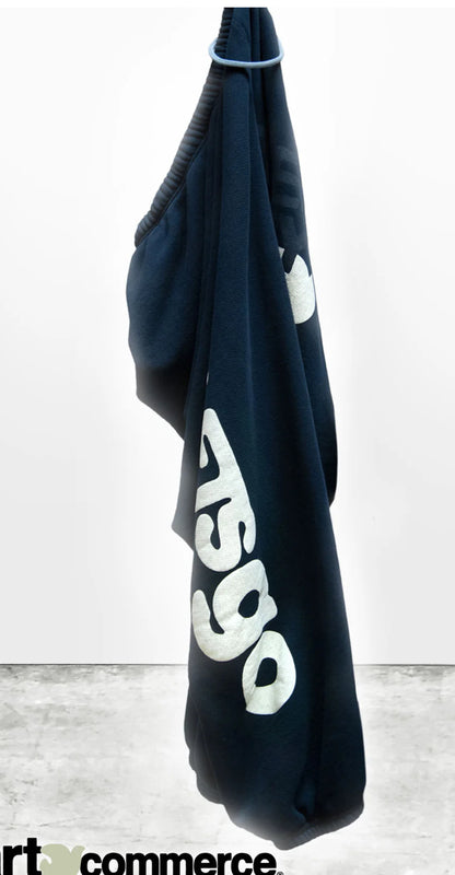 SUPERYUMM OG FREECITYLETSGO sweatpant - deepspace/cream