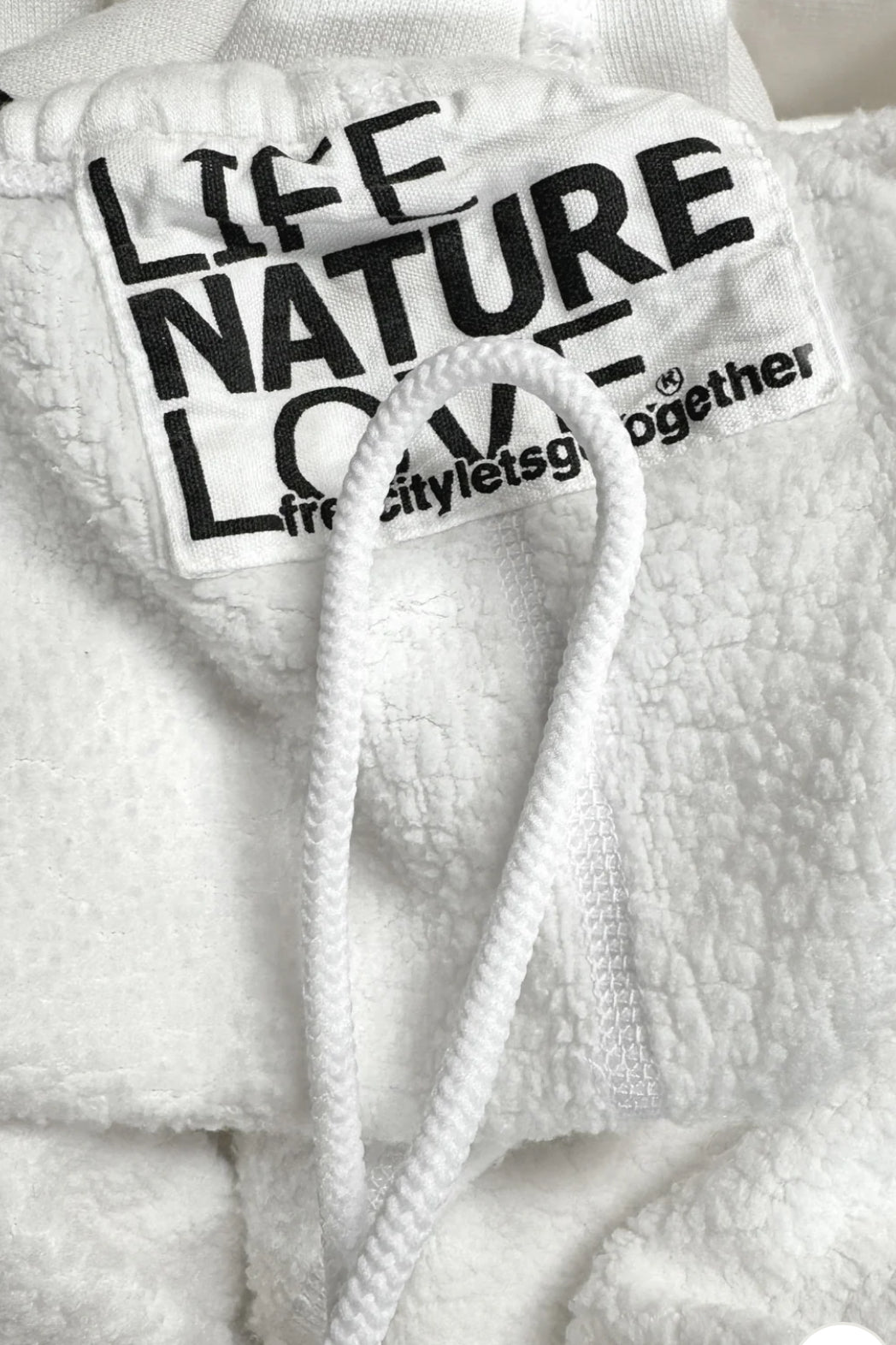 Circa'99 Og Letsgo Oldschool Polyblend/Fluff Sweat - Superwhite