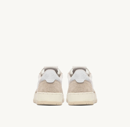 Medalist ecru suede sneakers