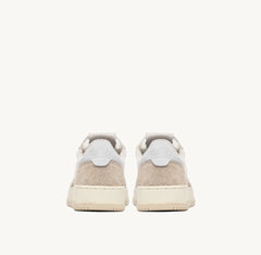 Medalist ecru suede sneakers