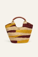 Ara raffia tote bag